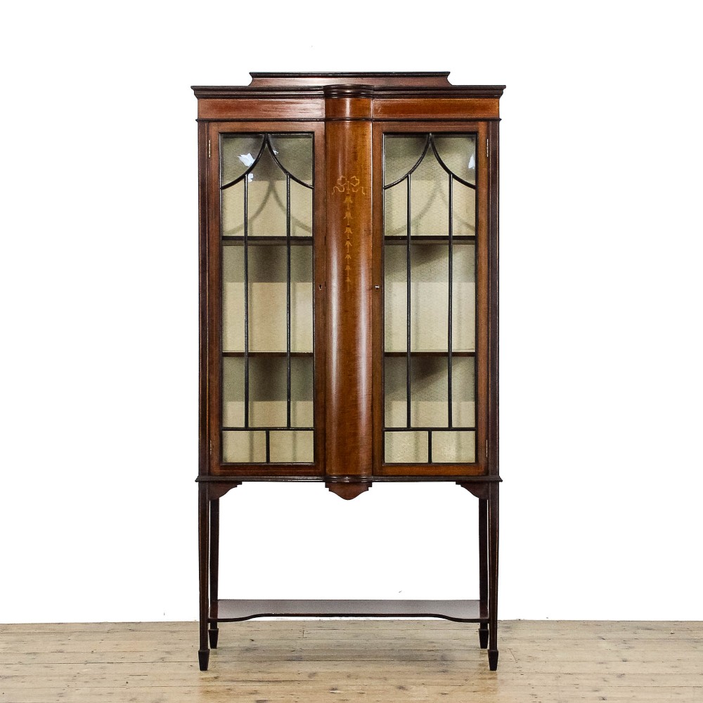 Antique Edwardian Mahogany Display Cabinet