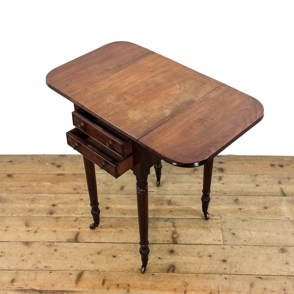 Antique Regency Mahogany Work Table
