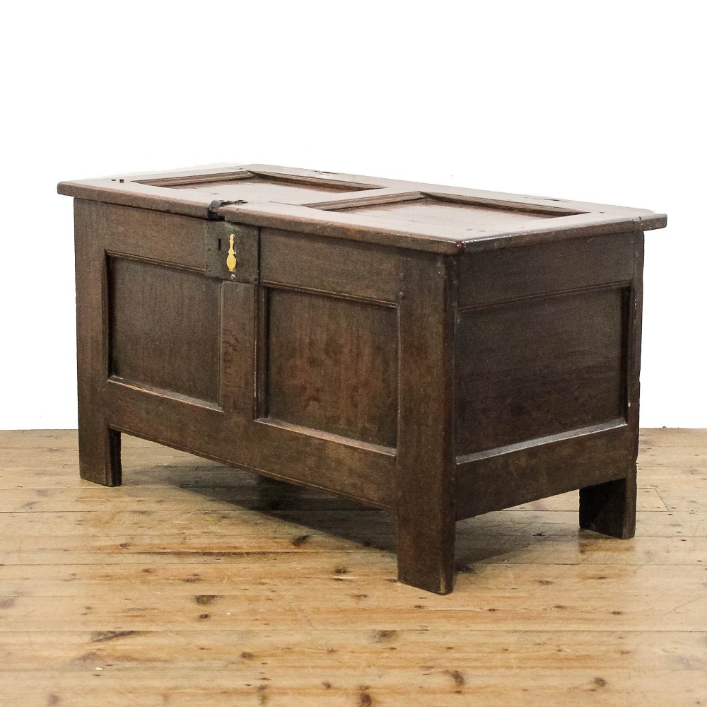 Antique 18th Century Oak Coffer
