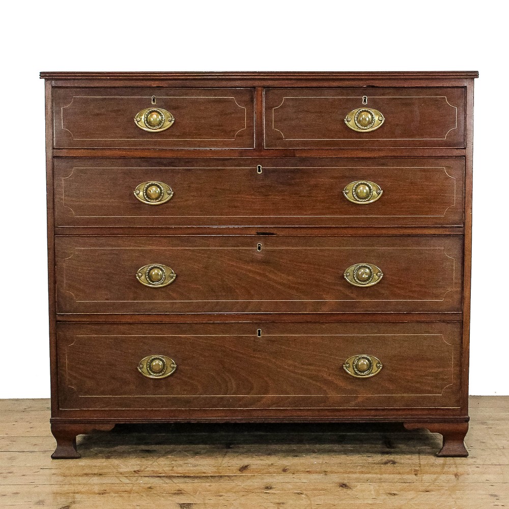 Antique George IV Mahogany Chest of Drawers
