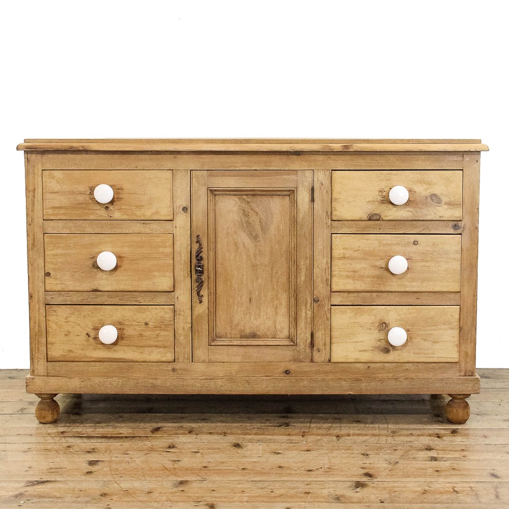Antique Pine Dresser Base
