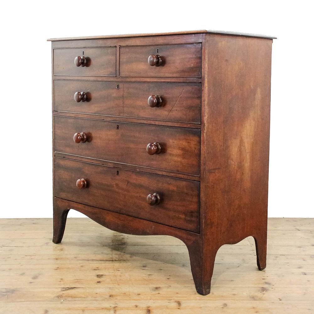 Antique 19th Century Mahogany Chest of Drawers
