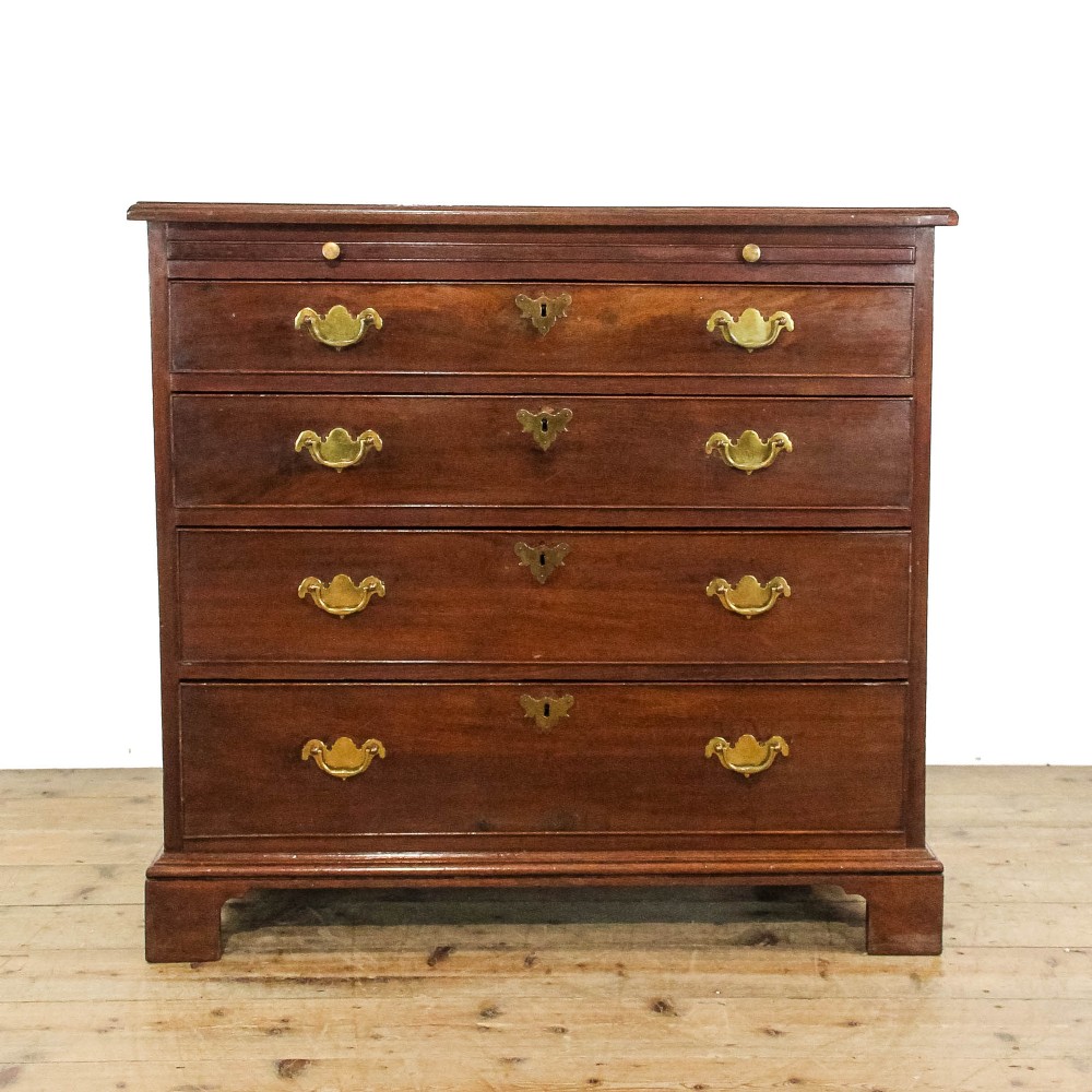 Antique Georgian mahogany Bachelor's Chest of Drawers
