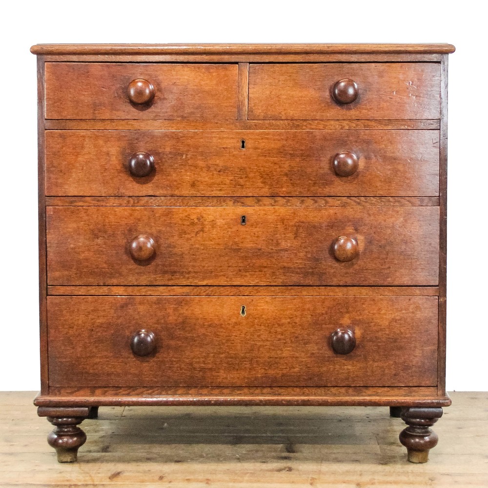 Antique Georgian Oak Chest of Drawers
