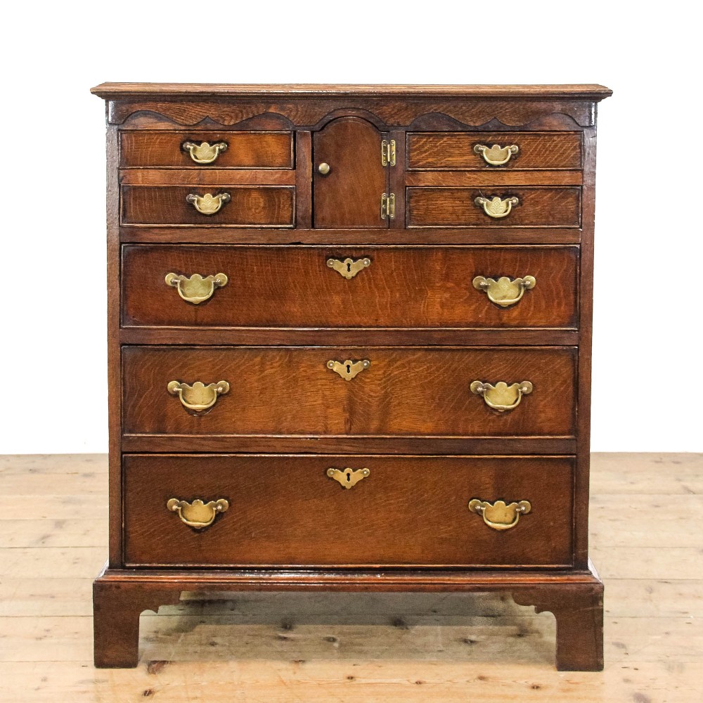 Antique Oak Norfolk Chest of Drawers
