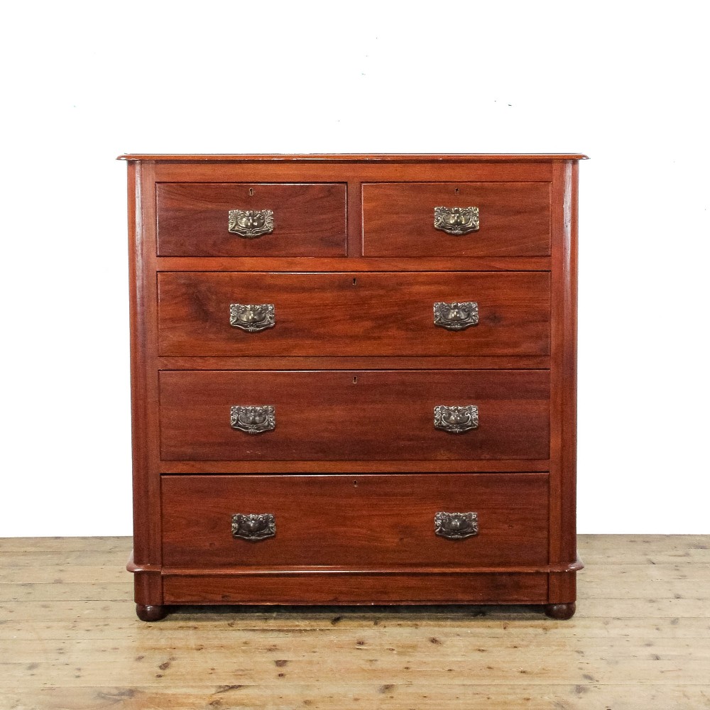 Antique Victorian Mahogany Chest of Drawers
