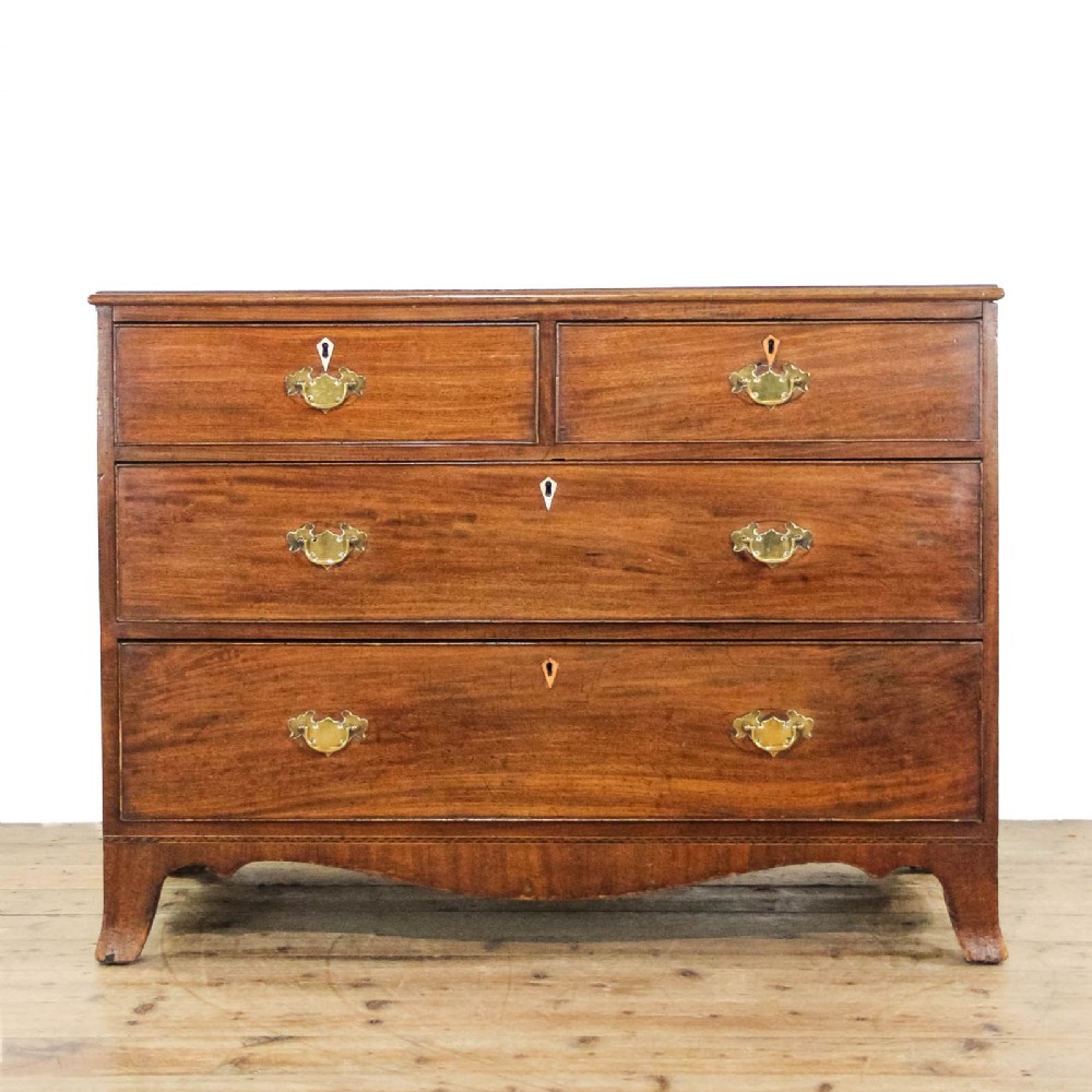 Antique George III Mahogany Chest Of Drawers

