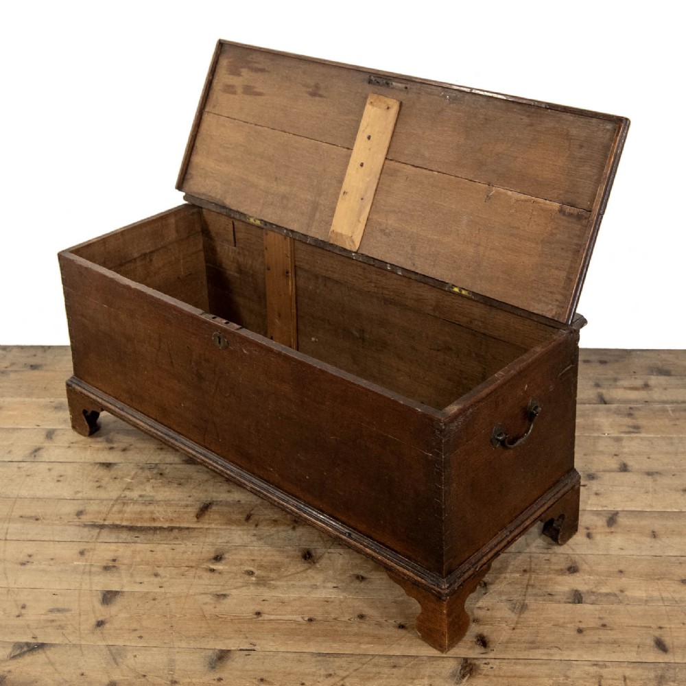 Antique Georgian Oak Coffer Blanket Chest
