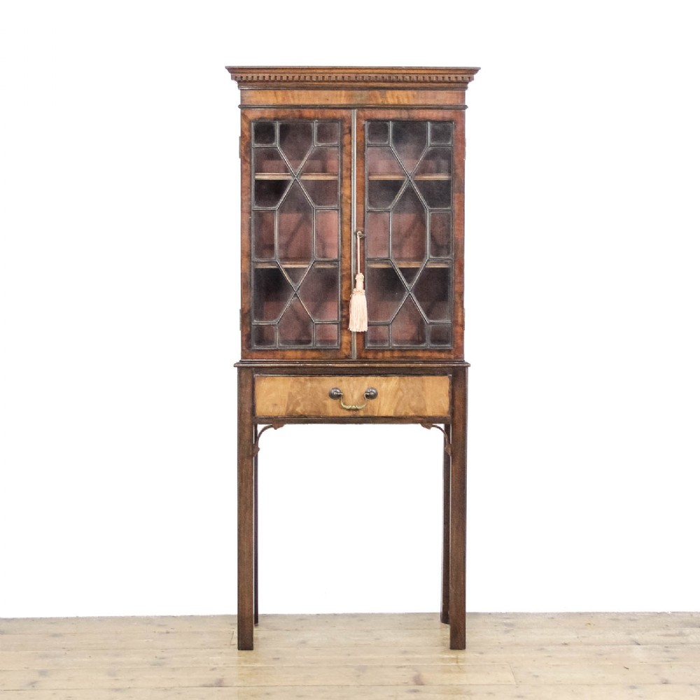 Small Antique Glazed Display Cabinet
