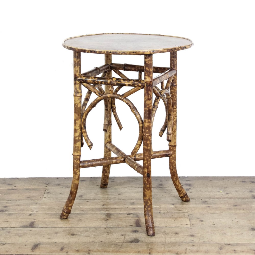 Early 20th Century Aesthetic Bamboo Side Table
