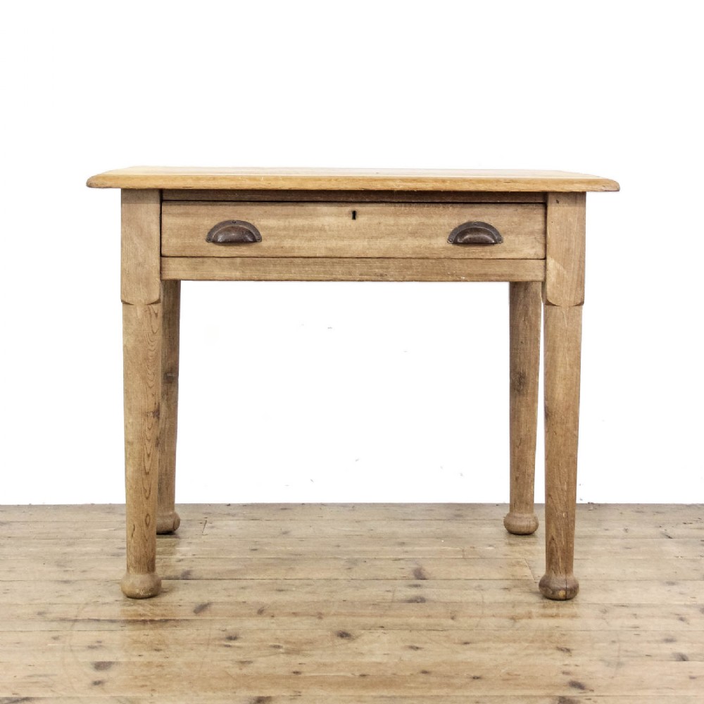Early 20th Century Light Oak Writing Table
