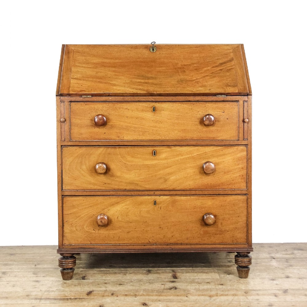 Antique 19th Century Mahogany Bureau