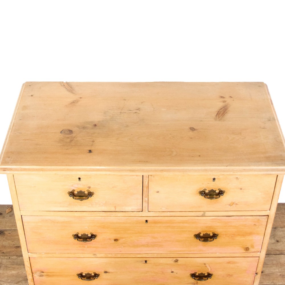 Antique Small Pine Chest of Drawers View II