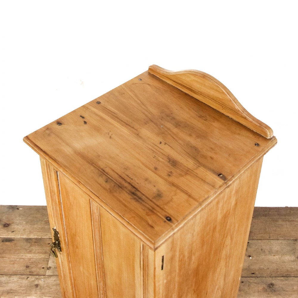 Antique Pine Side Cupboard or Pot Cupboard
 View V