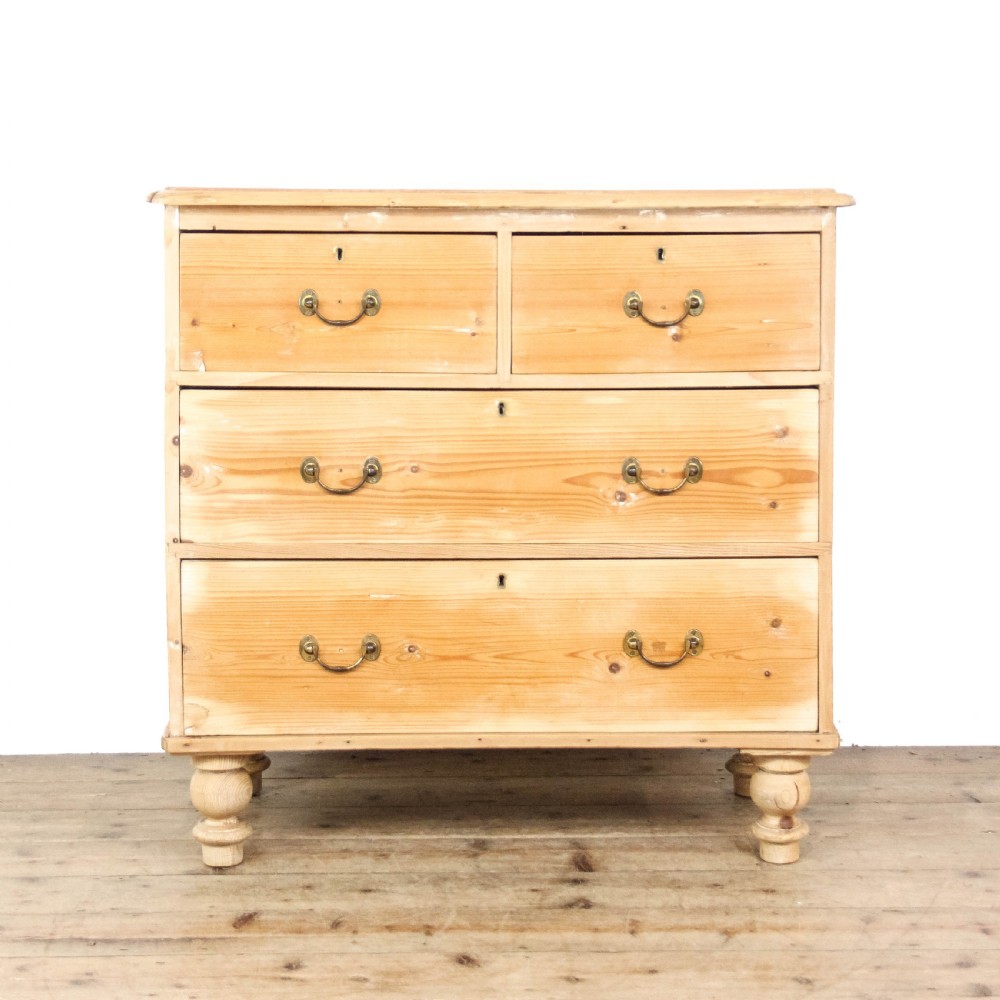 Antique Small Pine Chest of Drawers
