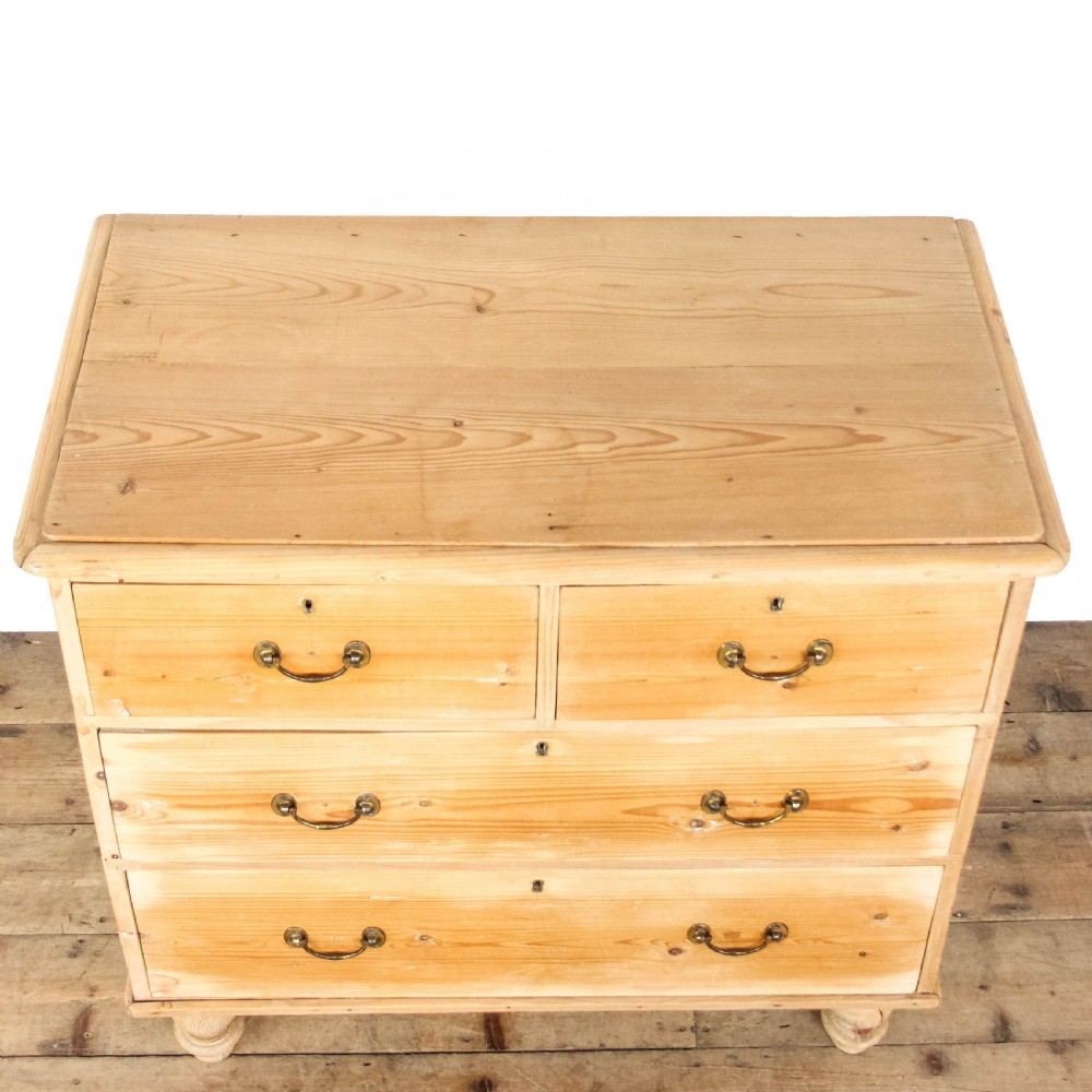 Antique Small Pine Chest of Drawers
 View X