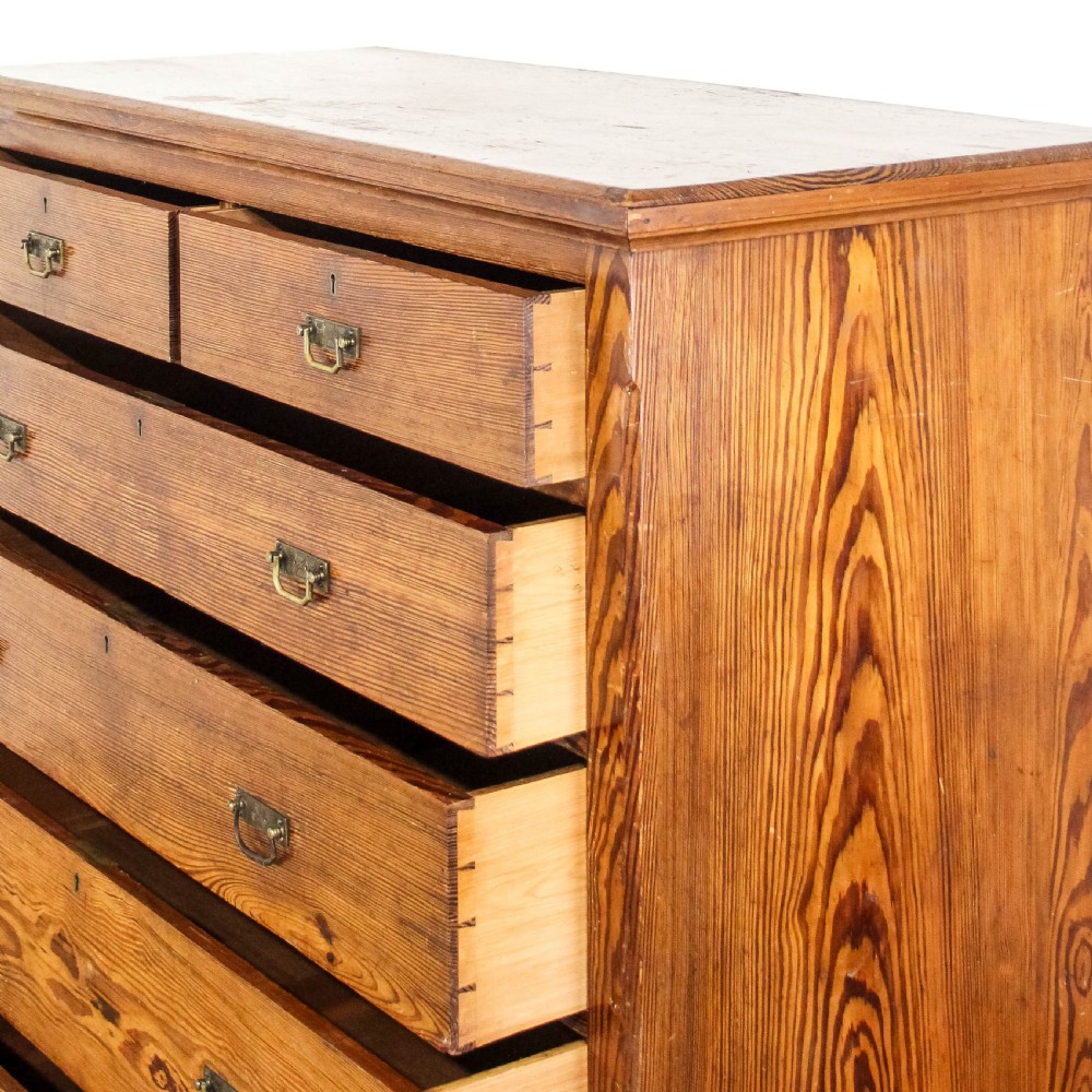 Antique Edwardian Pine Chest of Drawers
 View VIII