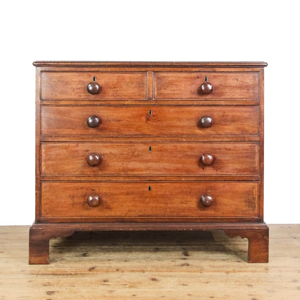 Antique 19th Century Mahogany Chest of Drawers
