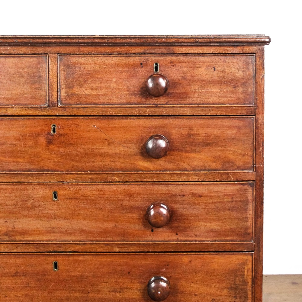 Antique 19th Century Mahogany Chest of Drawers
 View III