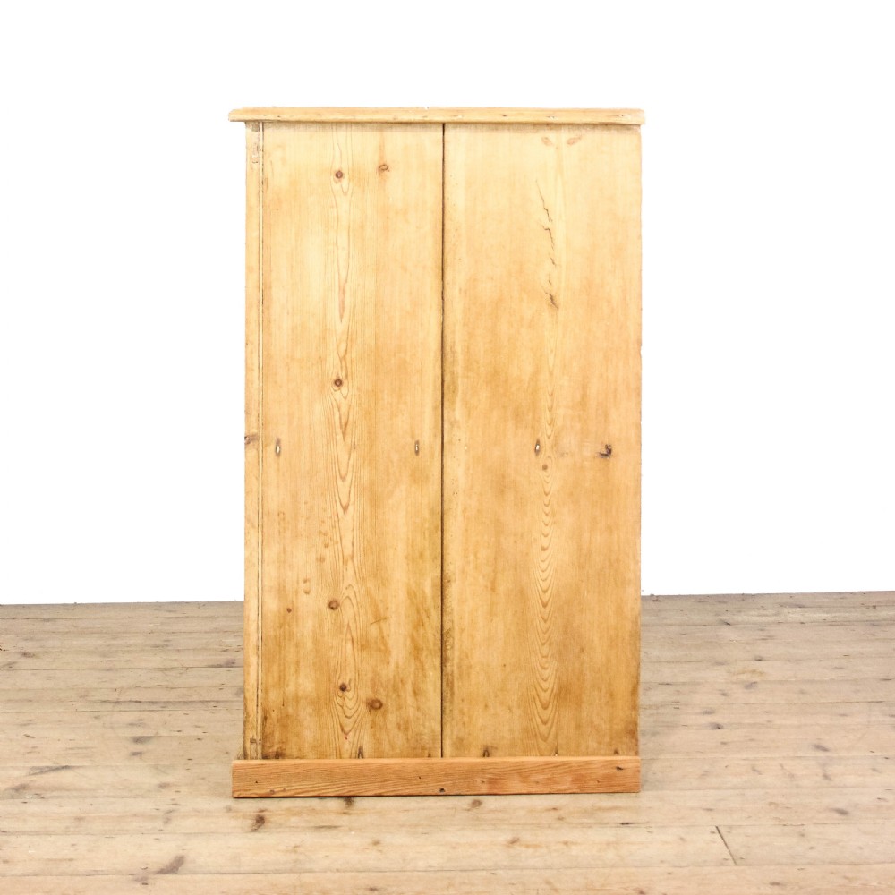 Antique Rustic Pine Two Door Cupboard
 View VI