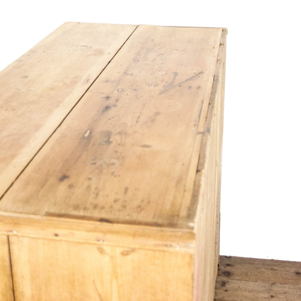 Antique Rustic Pine Two Door Cupboard
 View VII
