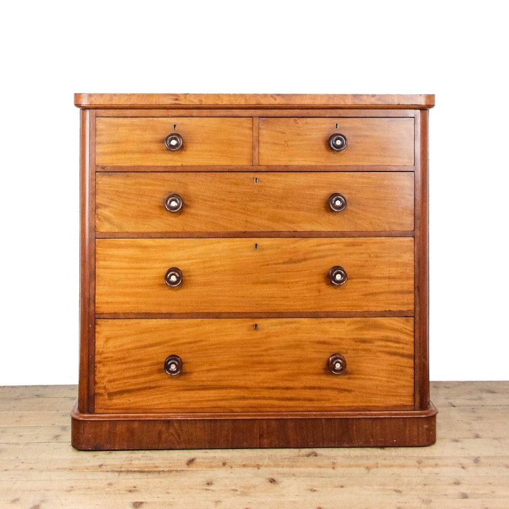 Antique Victorian Mahogany Chest of Drawers
