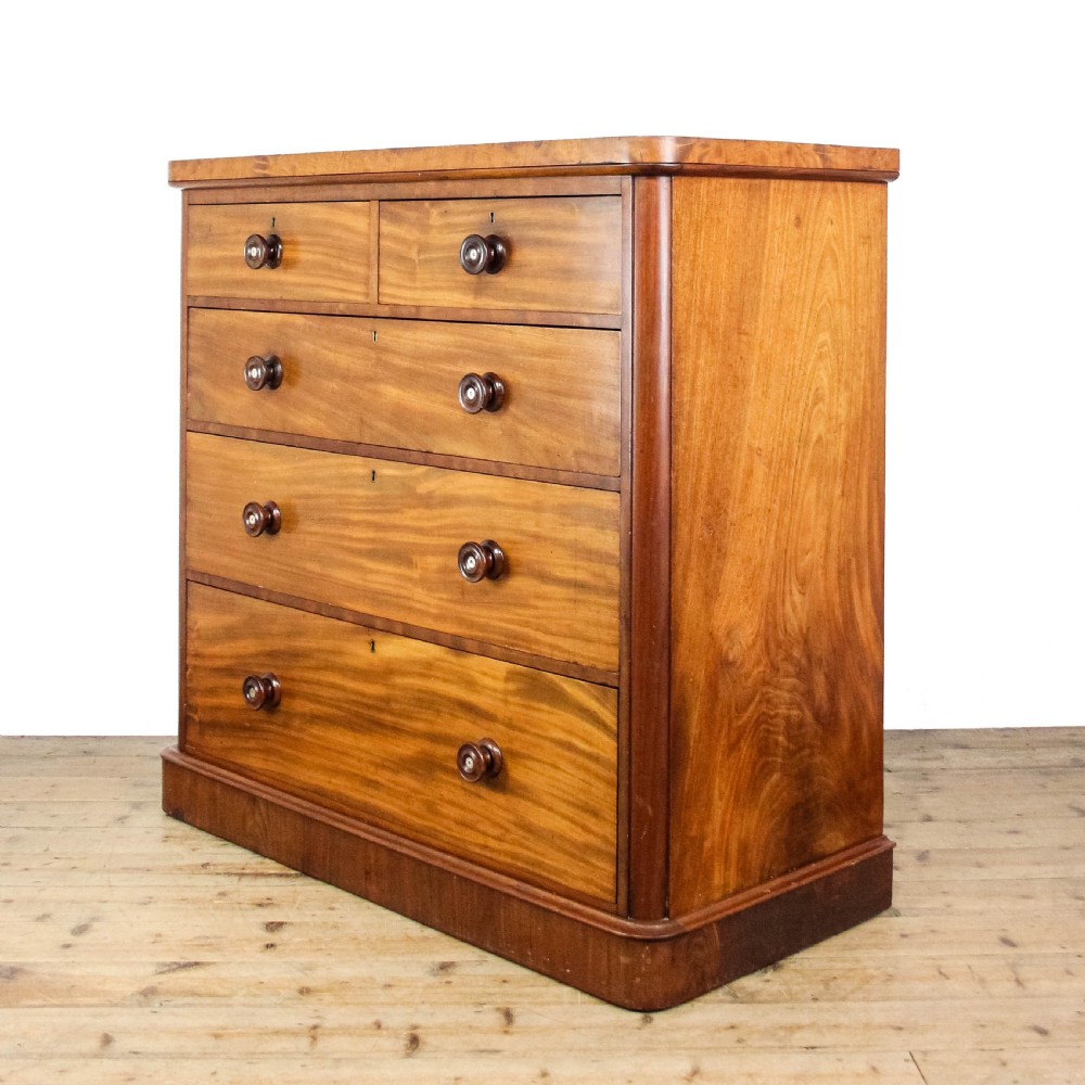 Antique Victorian Mahogany Chest of Drawers
 View II