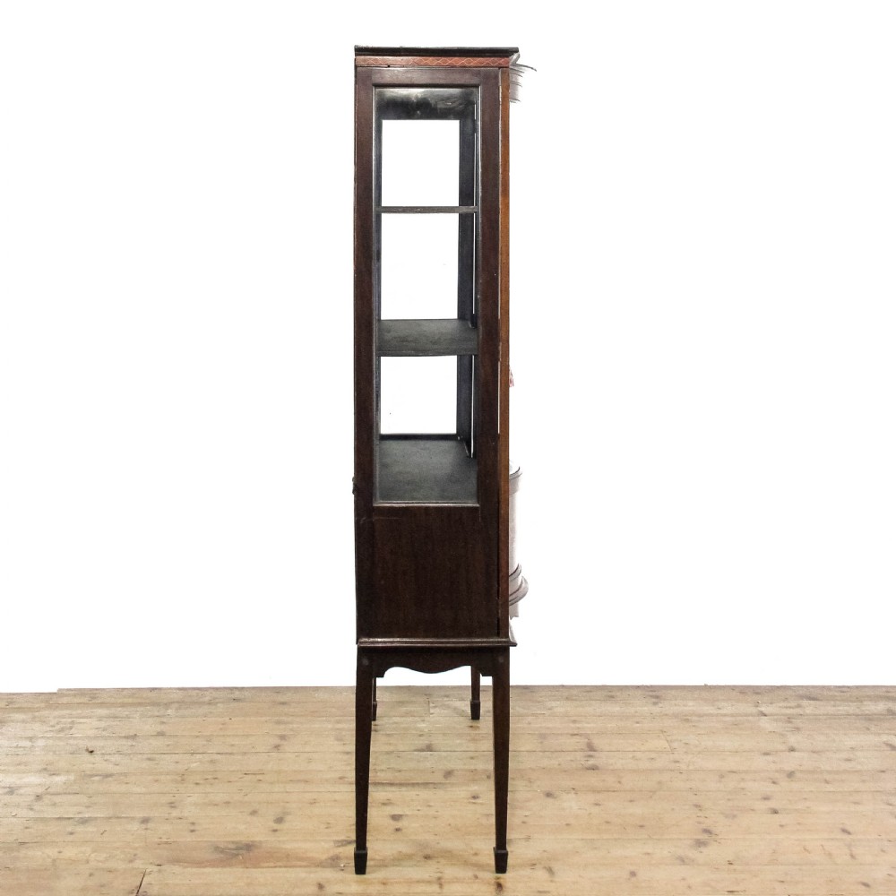 Antique Edwardian Mahogany Display Cabinet View XIII