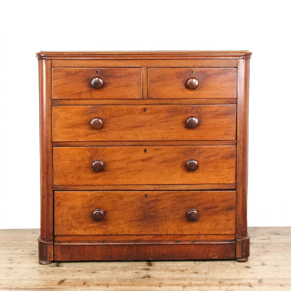 Antique Victorian Mahogany Chest of Drawers

