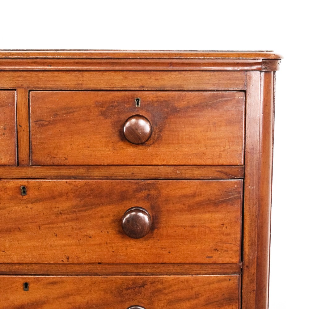 Antique Victorian Mahogany Chest of Drawers
 View II