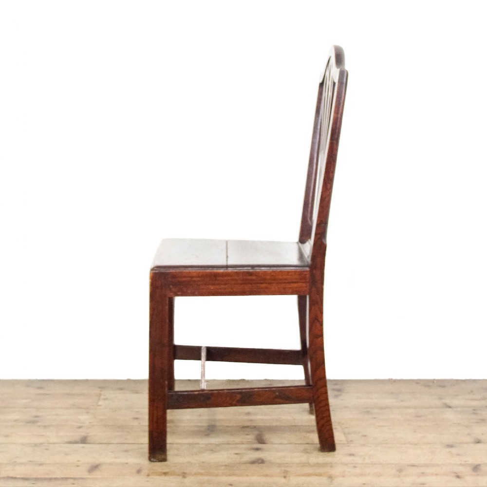 Antique Set of Six 19th Century Oak Dining Chairs
 View VIII