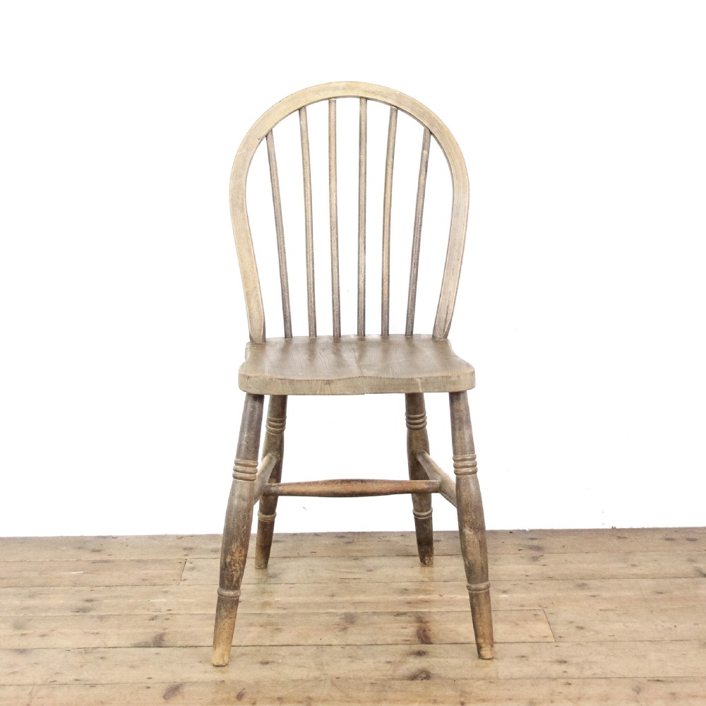 Antique Set of Four Antique Hoop Back Chairs
 View IV