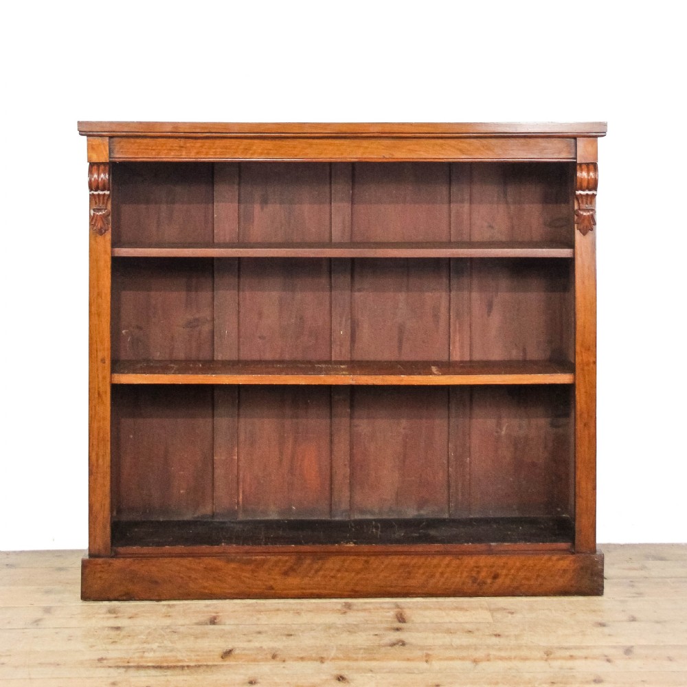 Antique Victorian Walnut Bookcase
