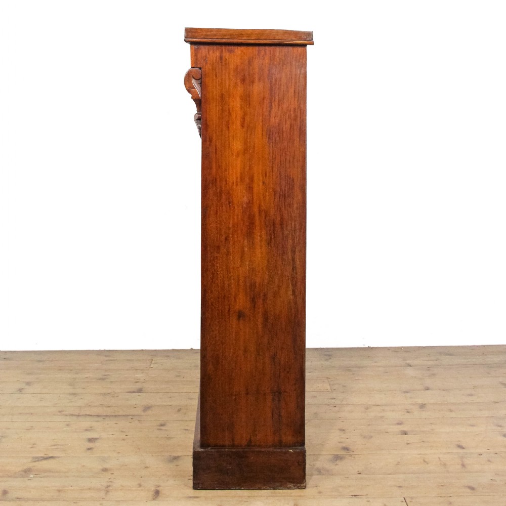 Antique Victorian Walnut Bookcase
 View VII