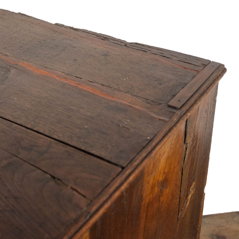 Antique Georgian Welsh Oak Straight Front Chest of Drawers
 View VII