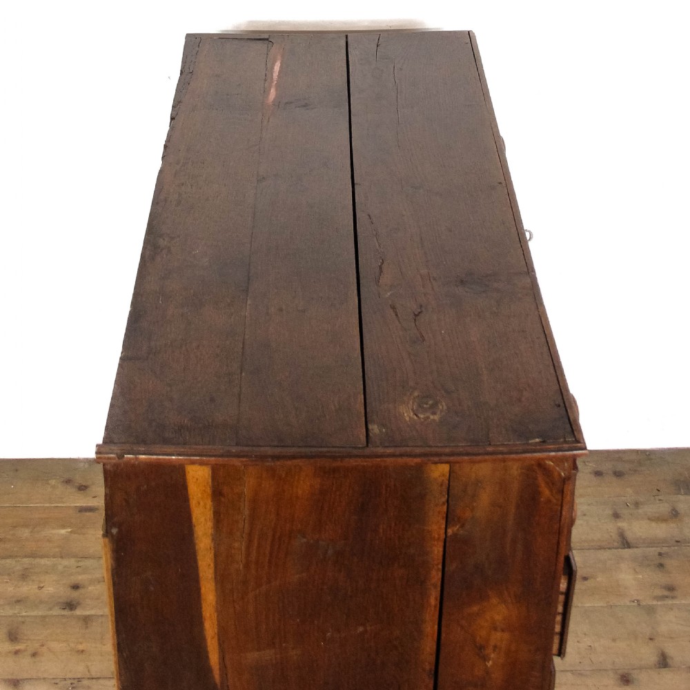 Antique Georgian Welsh Oak Straight Front Chest of Drawers
 View XI
