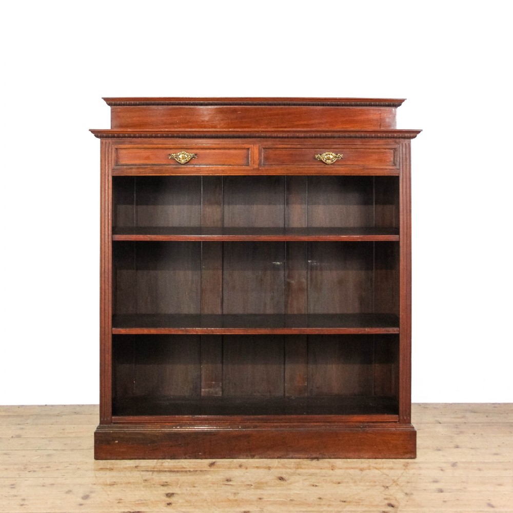 Antique Edwardian Mahogany Bookcase
