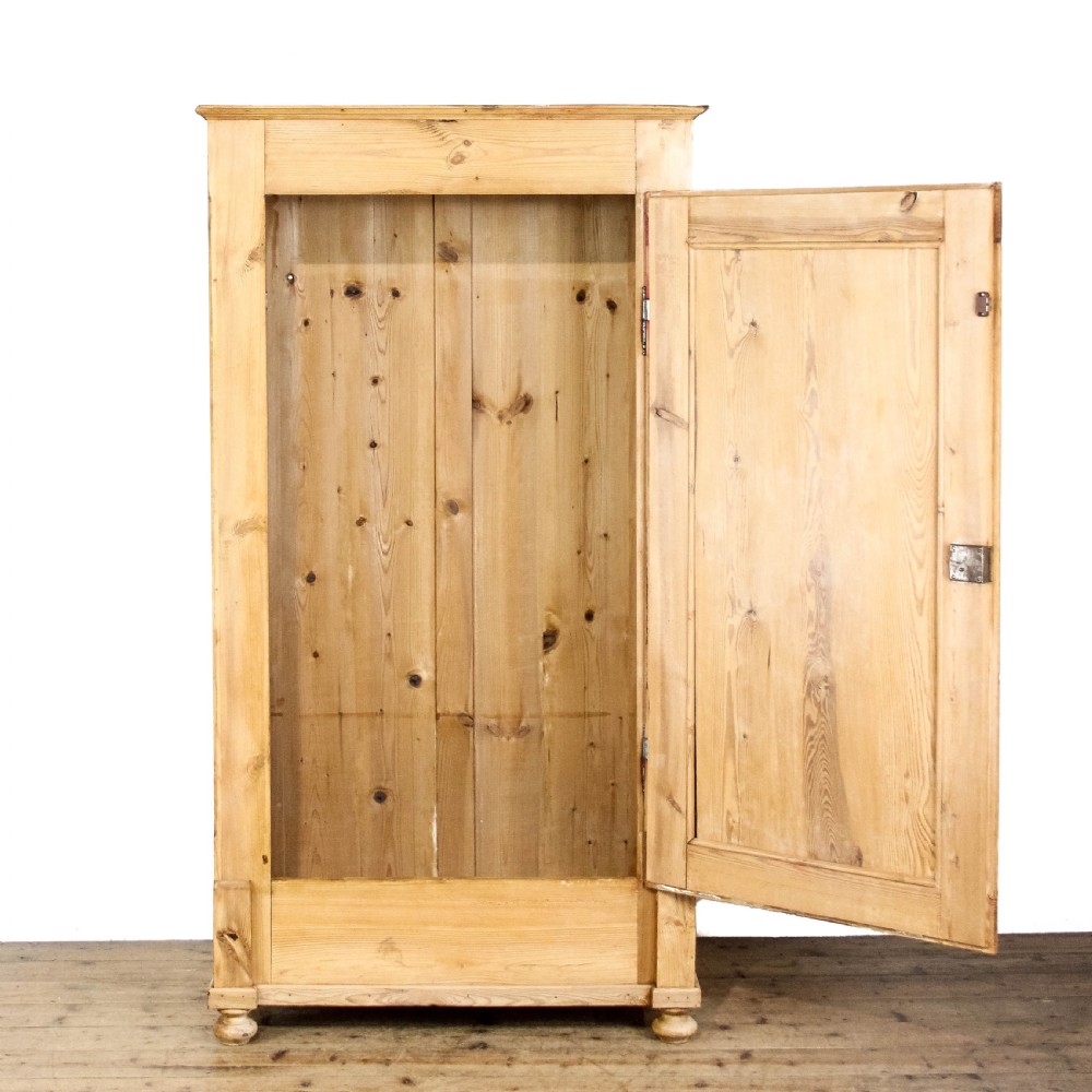 Antique Victorian Antique Pine Wardrobe
 View II