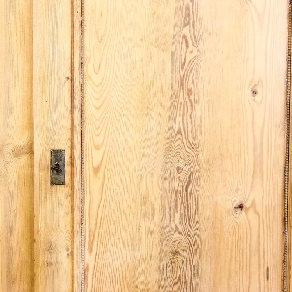 Antique Victorian Antique Pine Wardrobe
 View V
