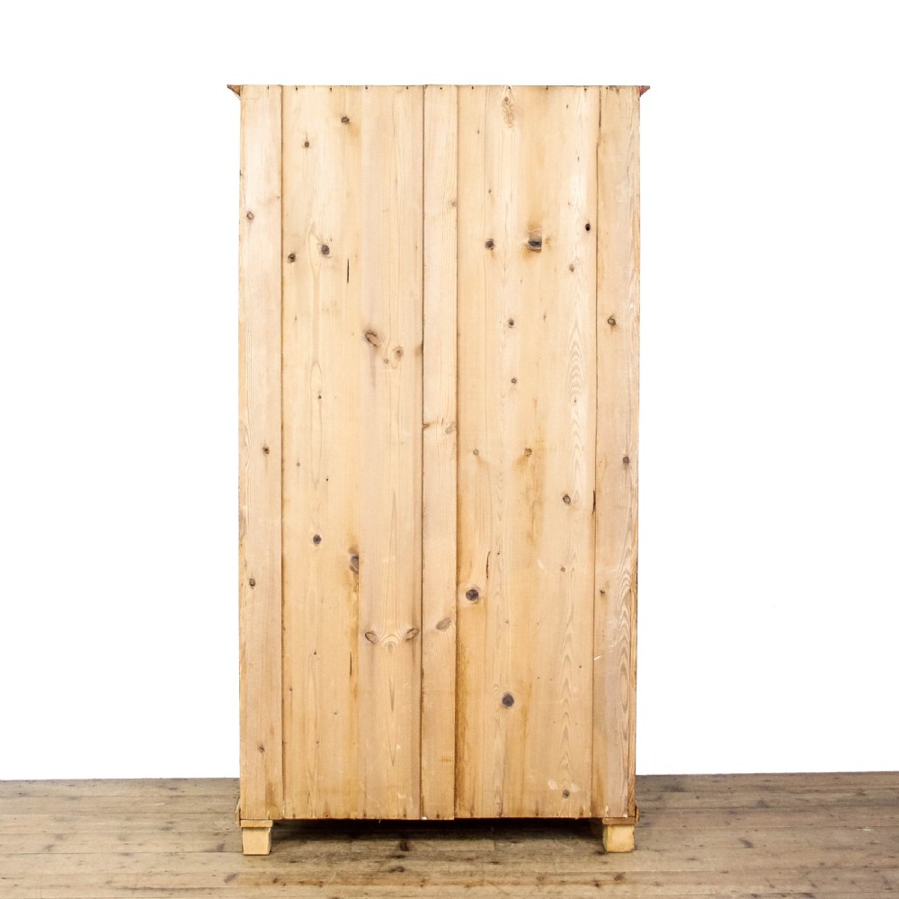 Antique Victorian Antique Pine Wardrobe
 View XI