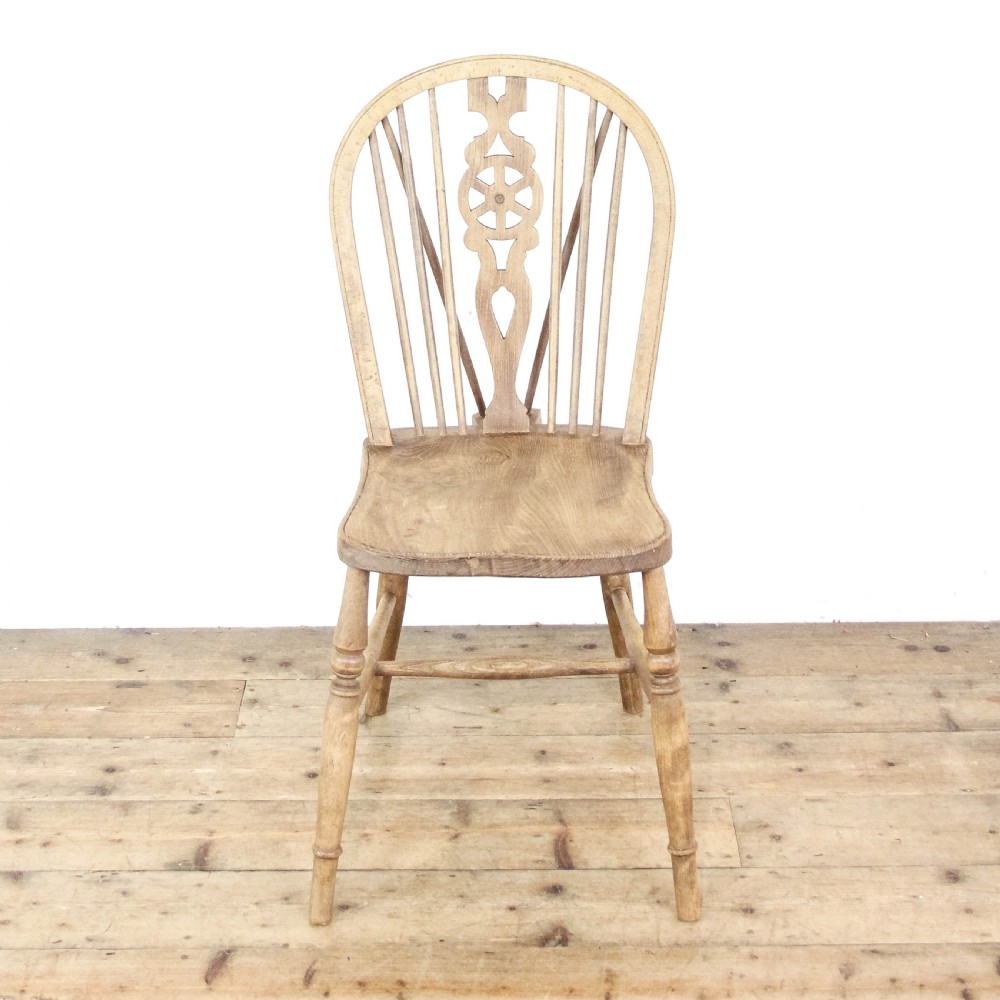 Antique Set of Four Windsor Kitchen Chairs
 View V
