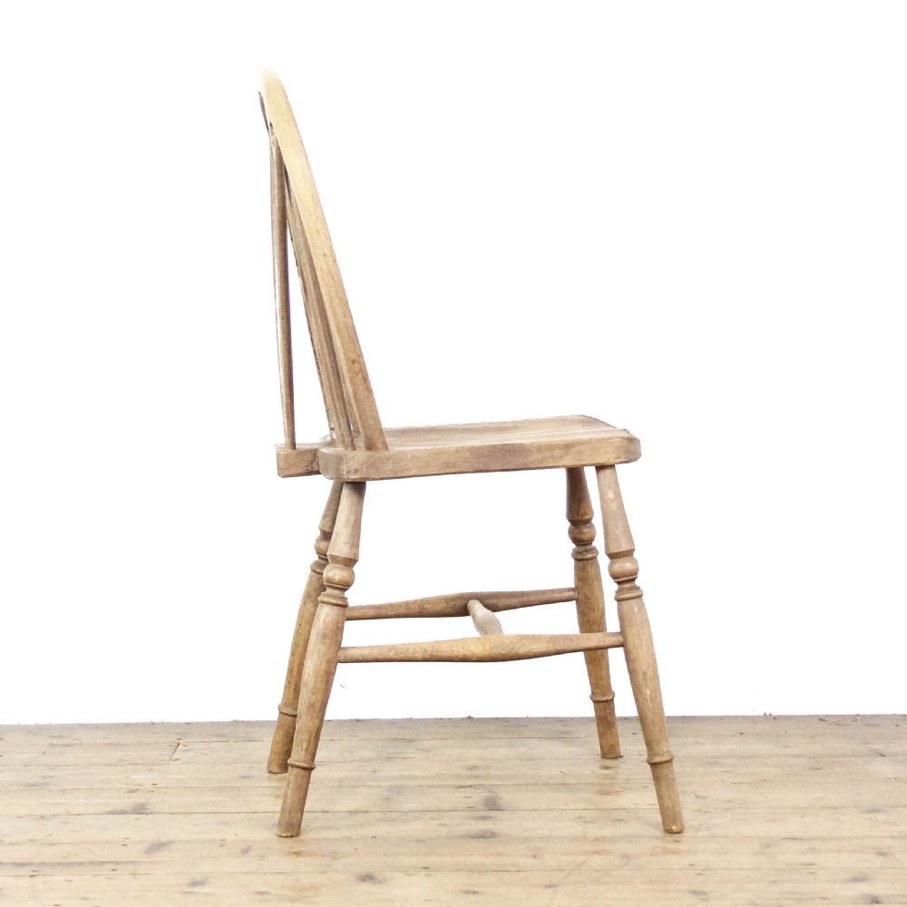 Antique Set of Four Windsor Kitchen Chairs
 View X
