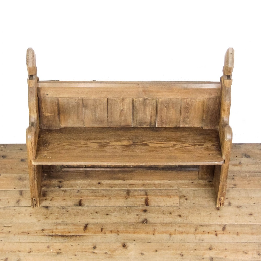Antique Pine Church Pew
 View IV