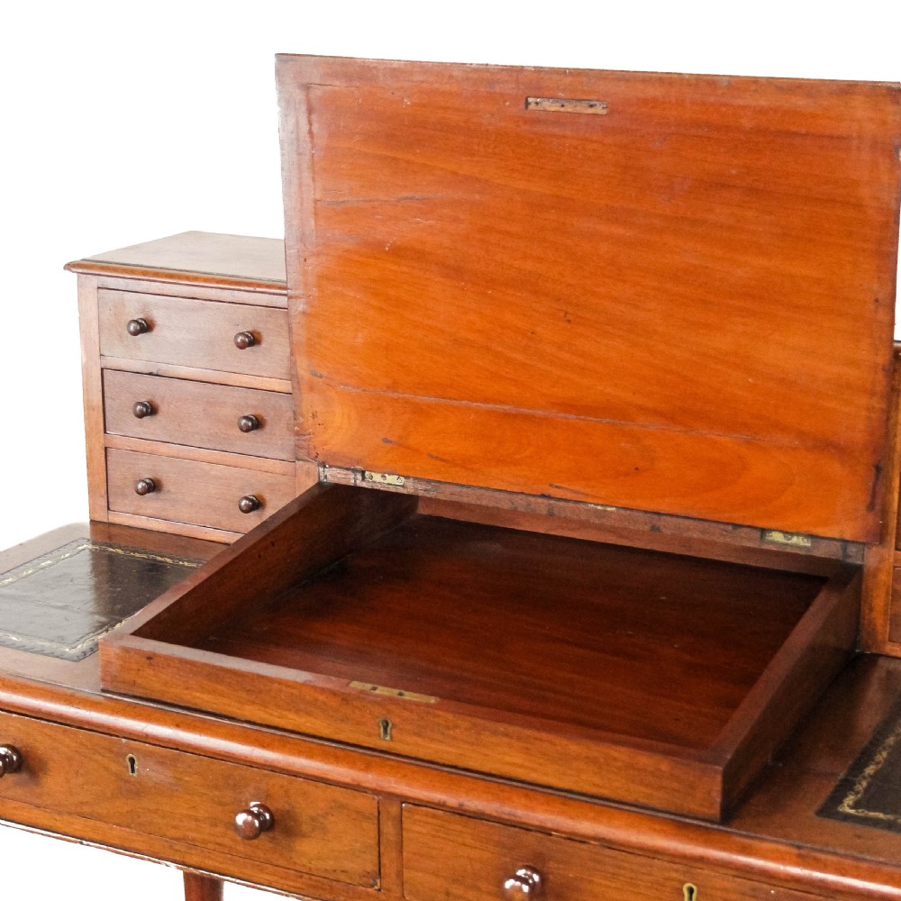Antique Victorian Mahogany Writing Desk
 View VIII