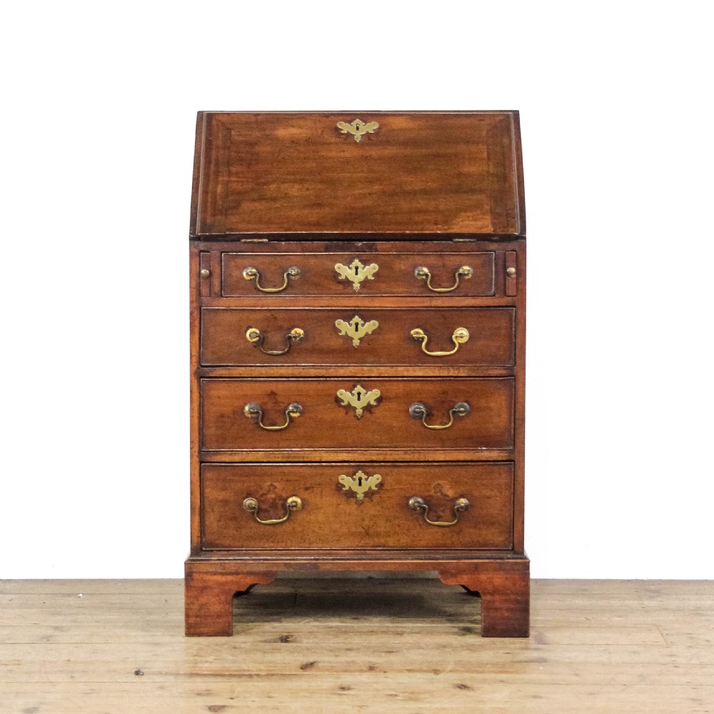 Antique Small 19th Century Mahogany Bureau
