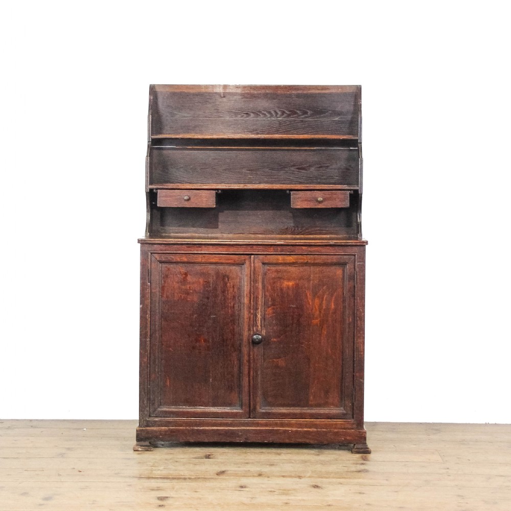 Antique 19th Century Welsh Oak Side Cupboard
