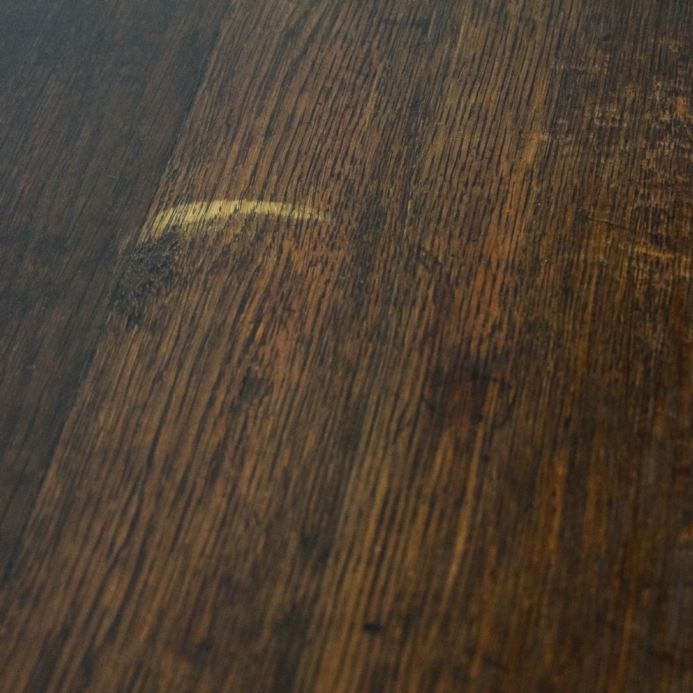 Early 19th Century Welsh Oak Lowboy Side Table View IX