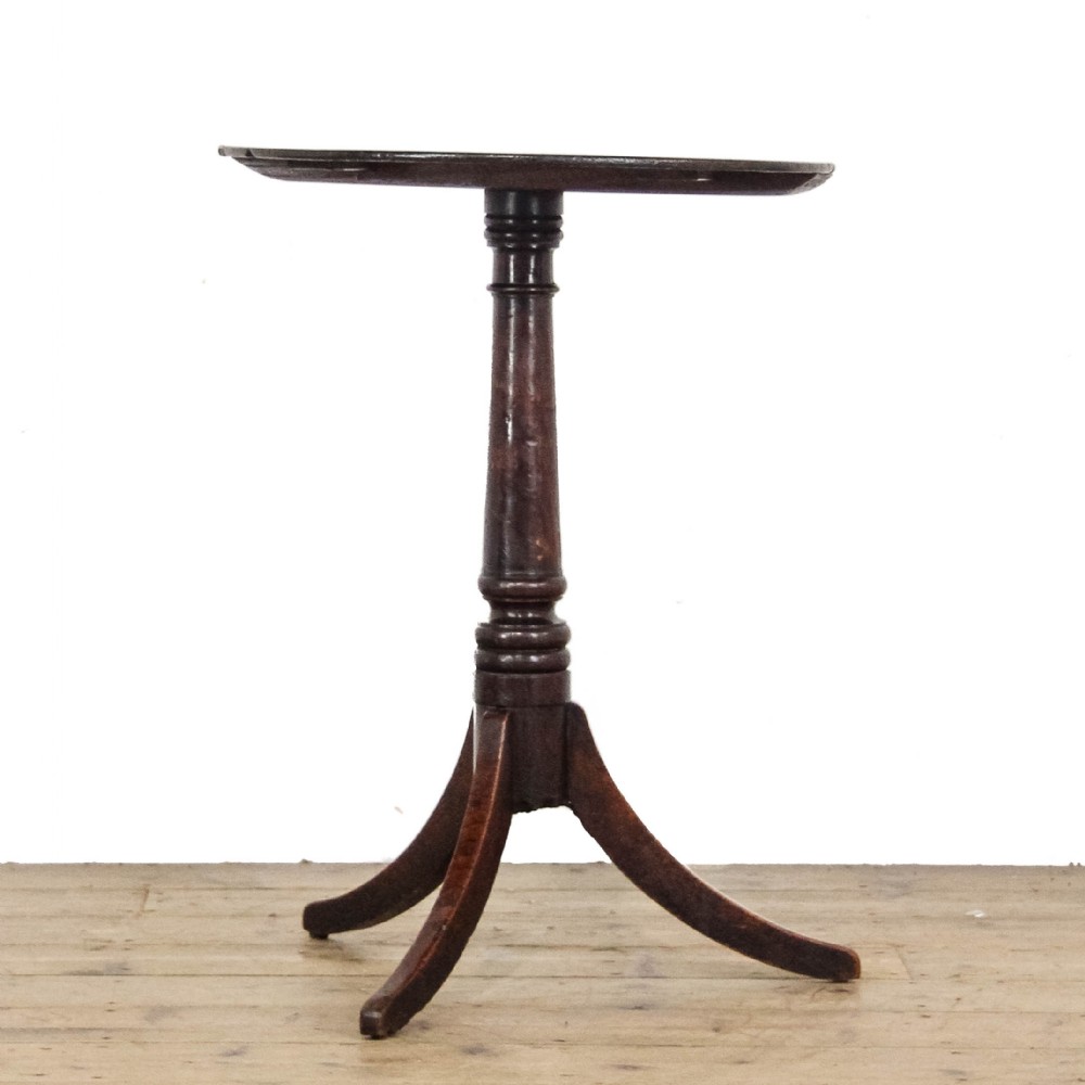 Antique Georgian Oak Wine Table
