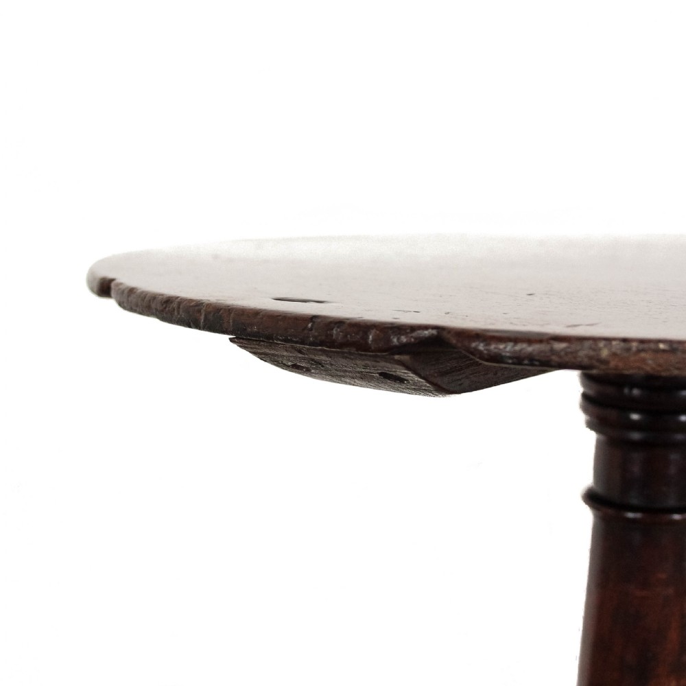 Antique Georgian Oak Wine Table
 View III
