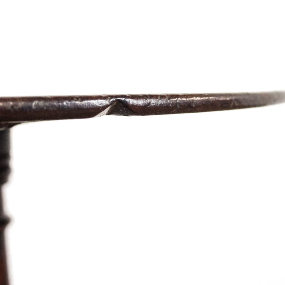 Antique Georgian Oak Wine Table
 View IV